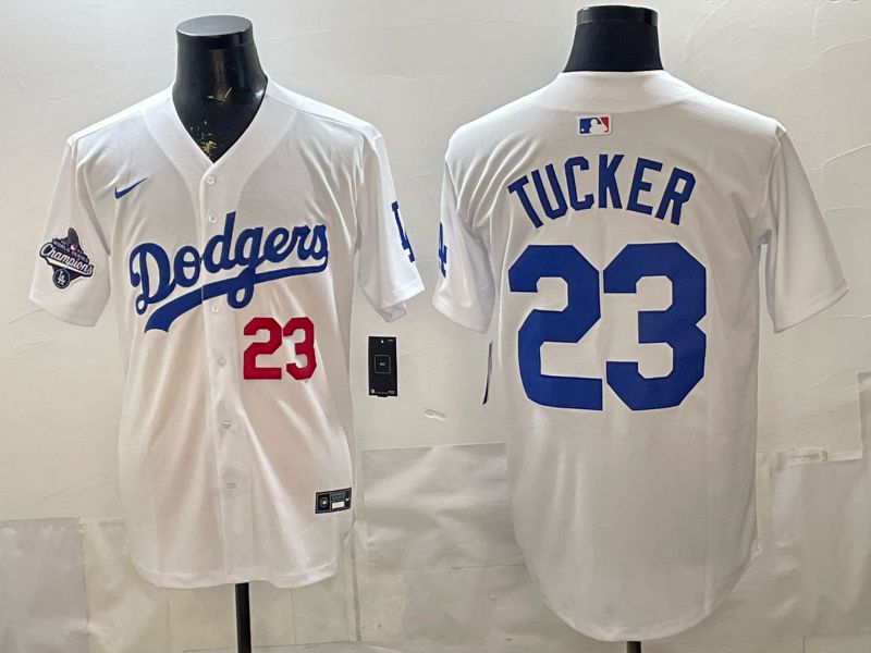 Men 2026 Los Angeles Dodgers #23 Tucker White Game Nike MLB Jersey style 007-0